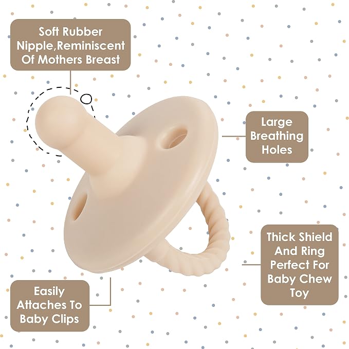 Sweet Child Pacifiers 0-18 Months, Best Newborn Pacifiers - Image 5