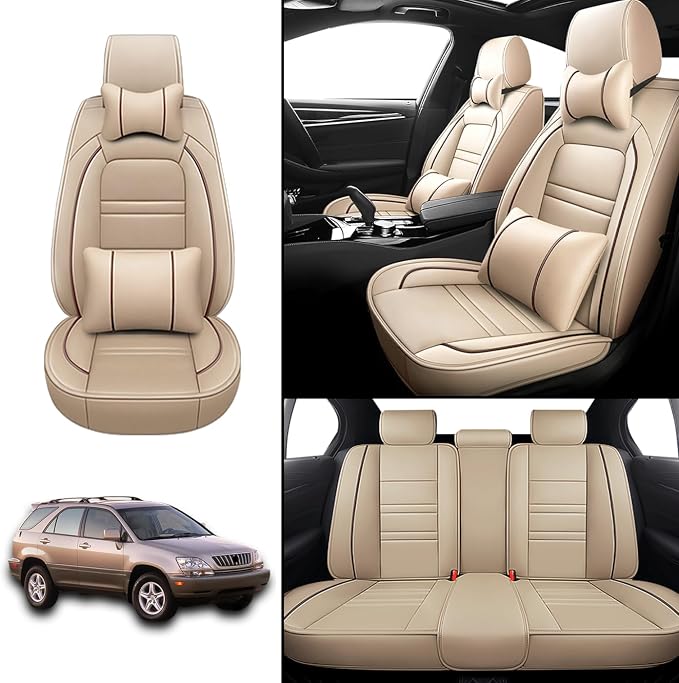 Car Seat Covers for Lexus Car rx300 1999-2003 | 5-Seats Seat Covers, Waterproof - Image 2