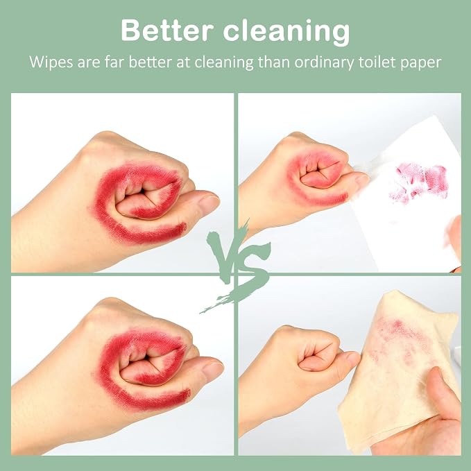 Bamboo Flushable Wipes, Septic Safe, Soothing Botanicals & Aloe, Eco Friendly - Image 4