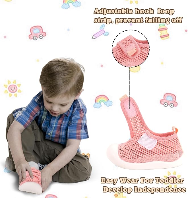 Baby First-Walking Shoes 1-4 Years Kid Shoes Trainers Toddler Infant Boys Girls - Image 3