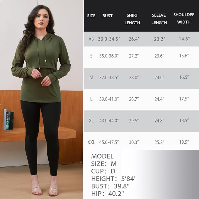 GINKANA Women's Nursing Hoodie Sweatshirt Long Sleeves Breastfeeding Maternity - Image 7