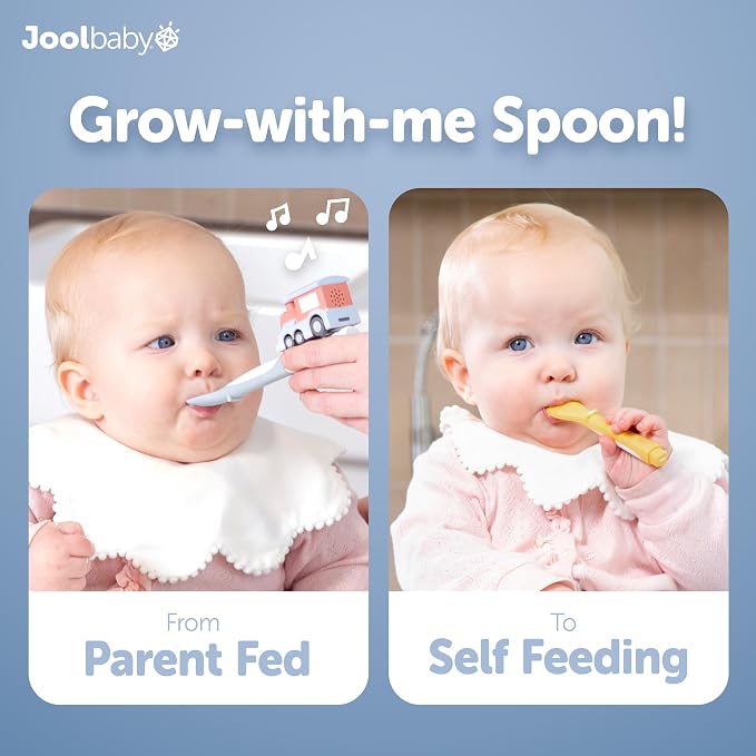 Jool Baby Musical Baby Spoons, 3 Spoons + Car - Image 4
