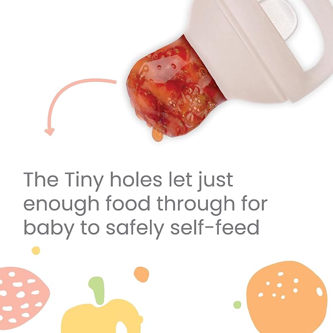 Lulyboo Silicone Fresh Fruit and Veggie Self-Feeder Pacifier - Image 4