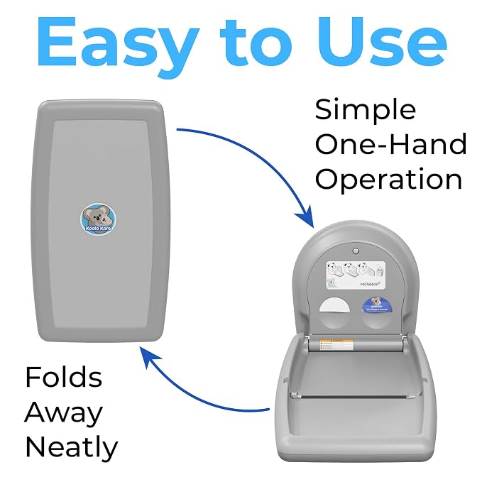 Koala Kare Surface-Mounted Horizontal Baby Changing Station, Model KB300-01 - Image 5