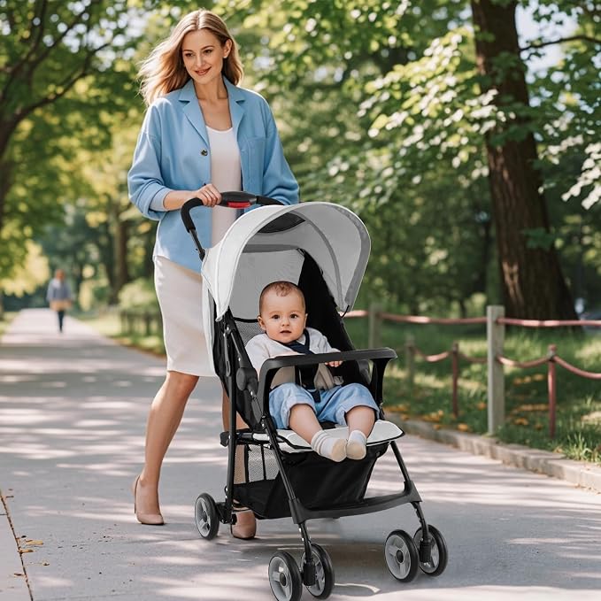 Baby Joy Lightweight Stroller, Compact Toddler Travel Stroller - Image 8
