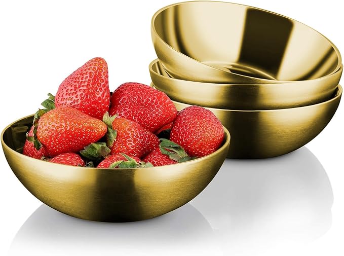 Stainless Steel Bowls for Kids, 18/8 Stainless Steel Toddler Bowl, Durable & - Image 5