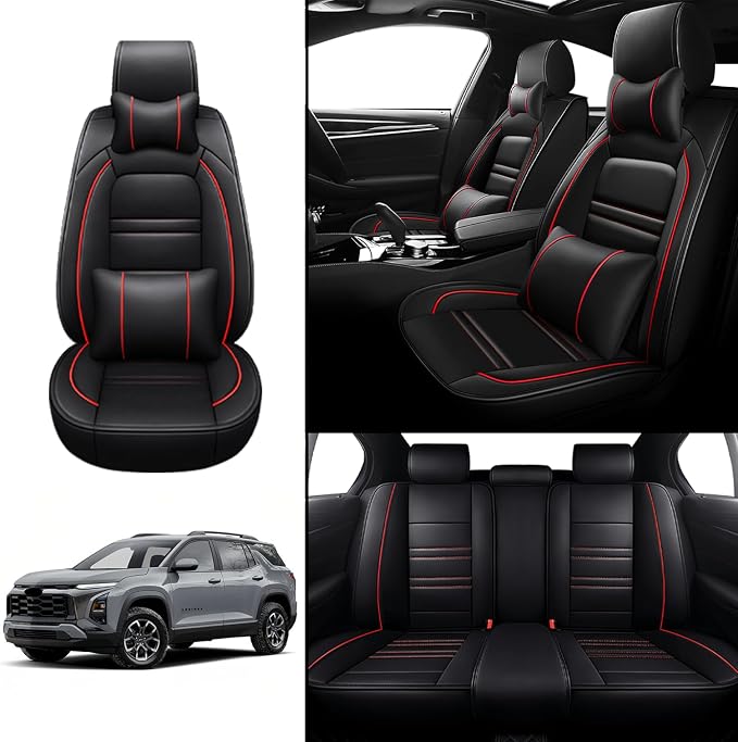 Car Seat Covers for Chevy Equinox 2005-2025 | 5-Seats Seat Covers, Waterproof - Image 2