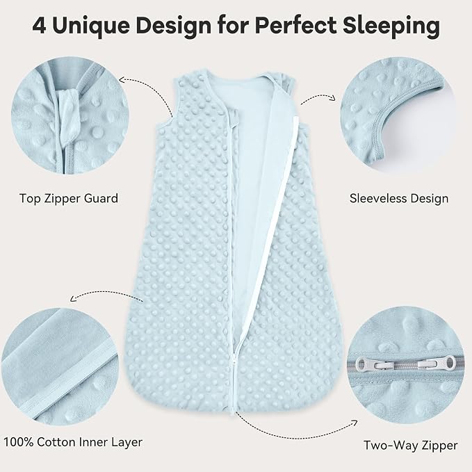 Fleece Baby Sleep Sack 6-12 Months - Image 3