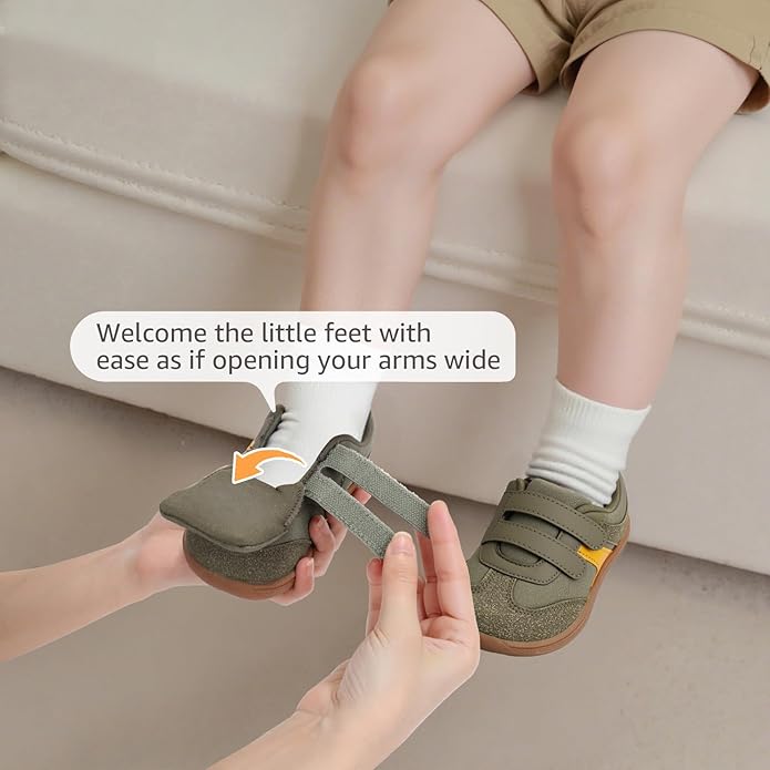 Toddler Wide Toe Box Barefoot Shoes Boys Girls Sneakers Zero Drop Kid Tennis - Image 5