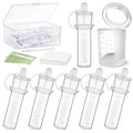 haakaa Colostrum Collectors 6ml/6pcs & Lidded Feeding Cup 25ml/1pc Set- Collect by haakaa