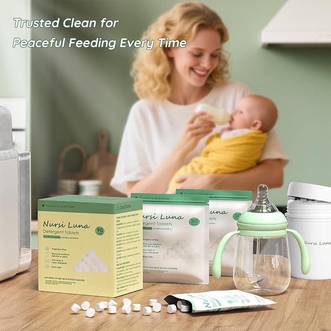 Detergent Tablets for All Brands Baby Bottle Washers, Fast-Dissolving, - Image 6