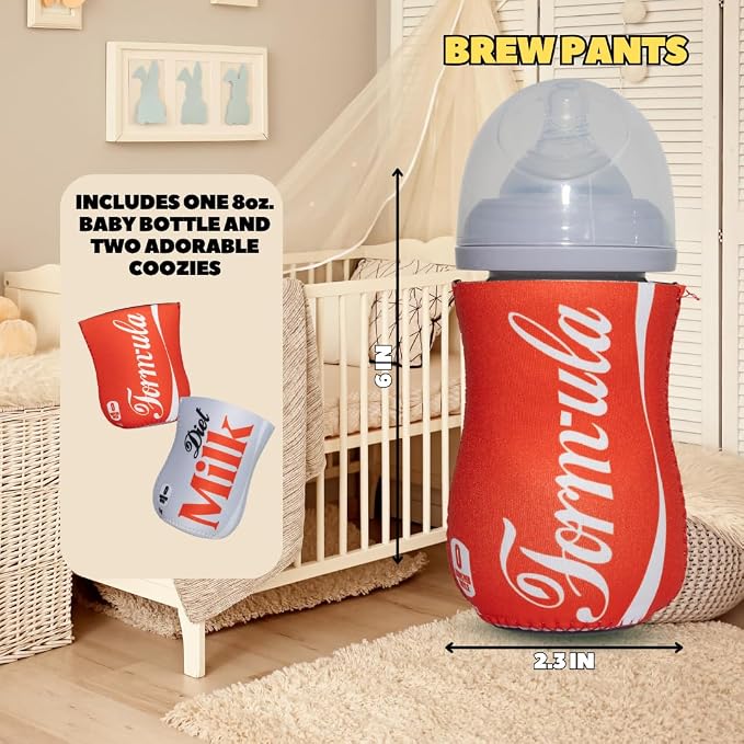 Soft Drink Themed Coozies for Baby Bottles - Image 2