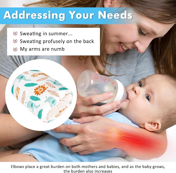 Nursing Arm Pillows for Breastfeeding, Baby Feeding Arm Pillow Portable and - Image 6
