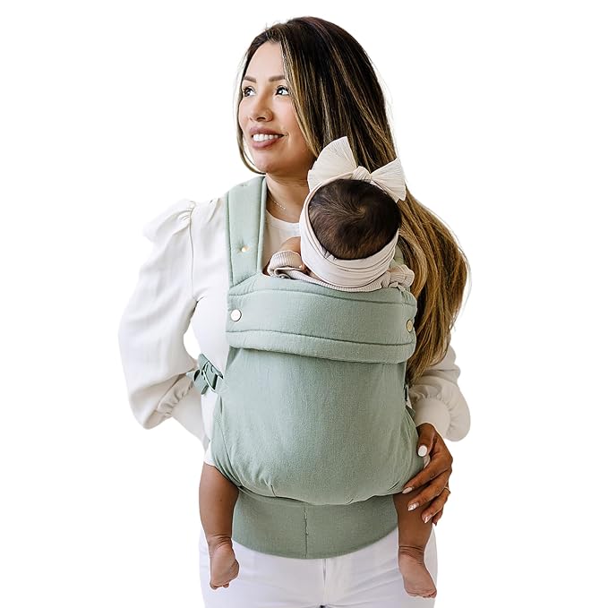 Ava & Oliver Essential Baby Carrier – Ergonomic, Hip-Healthy Soft Structured by avaoliver