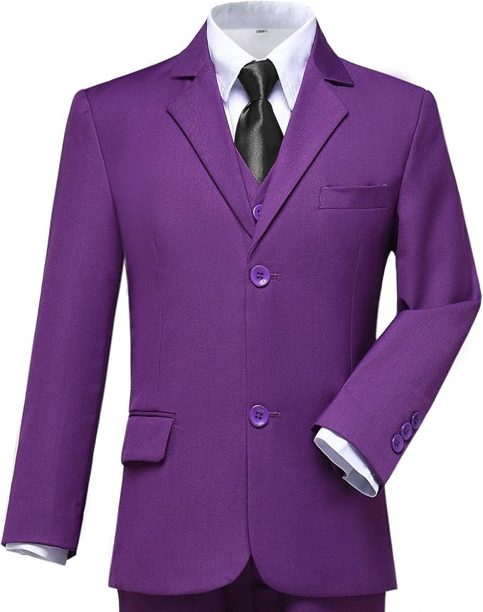Boys Suit for Kids Tuxedo Suits for Wedding Formal Suit Set Toddler Boy Dress - Image 3