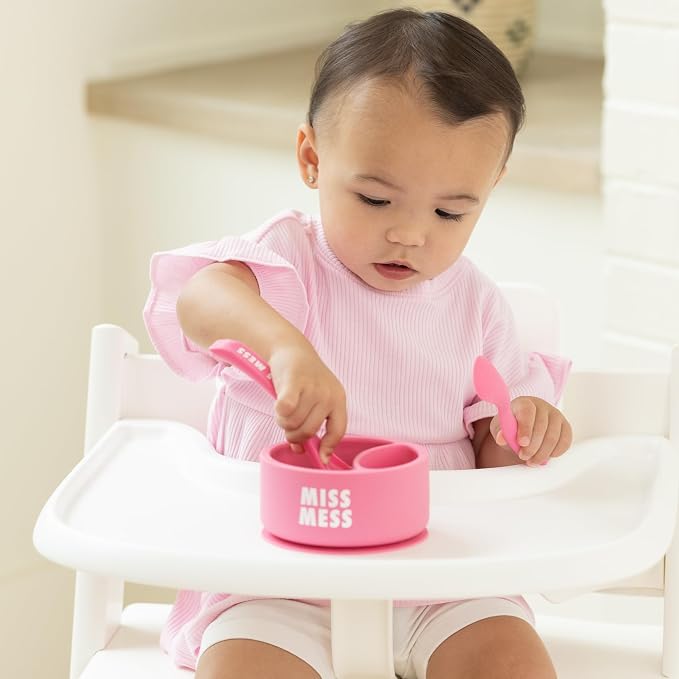 Bella Tunno Silicone Suction Bowl & Spoons - Image 5