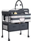 Baby Changing Table with Storage, Versatile Folding Changing Table, Baby by Saryocy
