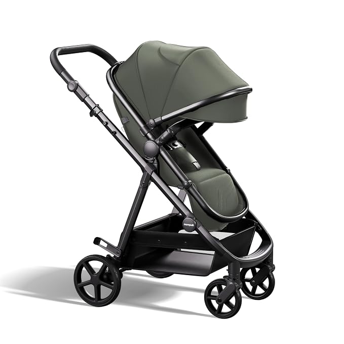 Mompush Baby Stroller, Convertible 2-in-1, Infant Car Seat Compatible, Includes by mompush