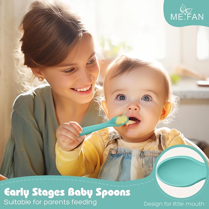 ME.FAN Silicone Baby Spoons - Image 6