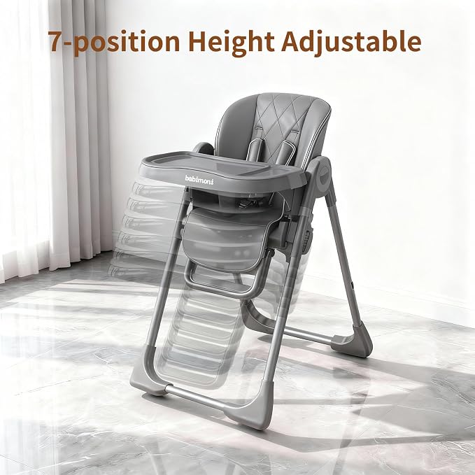 4 in 1 High Chairs for Babies and Toddlers, Foldable Baby High Chairs, Feeding - Image 4