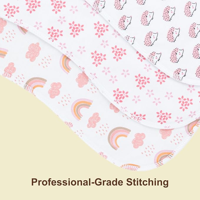 2-in-1 Burp Cloths and Baby Bibs - Image 2