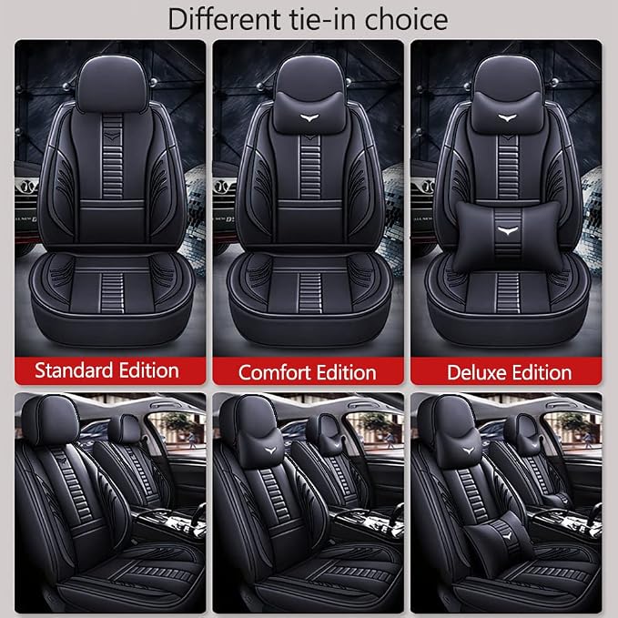 Luxury 2 Seats Car Seat Covers Protectors - Image 8