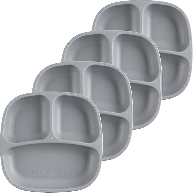 Re-Play Toddler Plates with Dividers by Re-Play