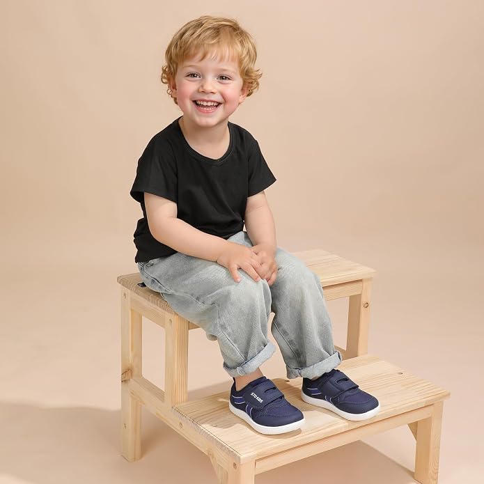 Toddler Wide Toe Box Barefoot Shoes Boys Girls Sneakers Kids Tennis Shoes - Image 2