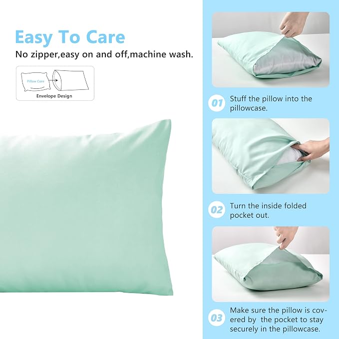 TILLYOU Toddler Pillowcase 2 Pack - Image 5