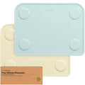 KeaBabies 2-Pack Silicone Placemats by KeaBabies
