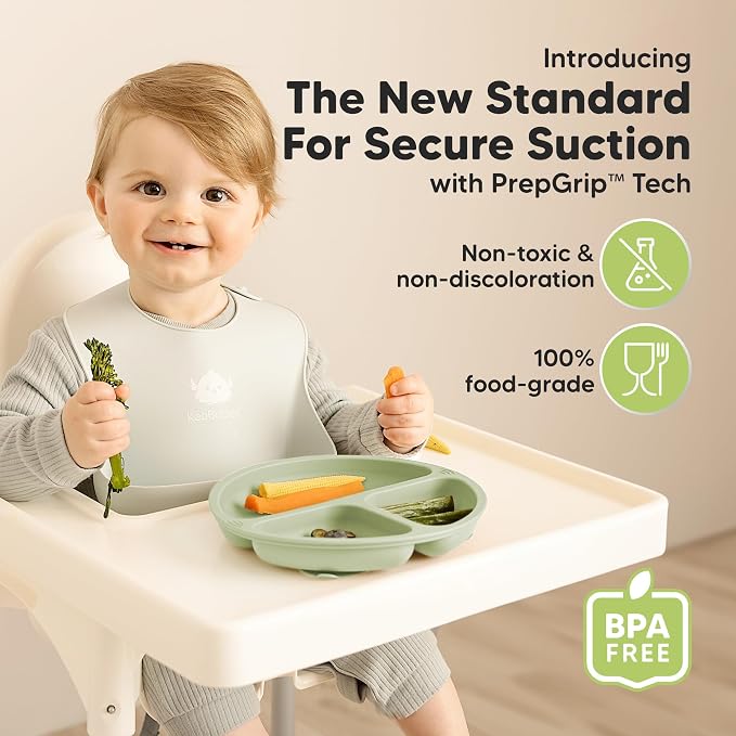 KeaBabies Suction Plates for Baby, Toddler - Image 2
