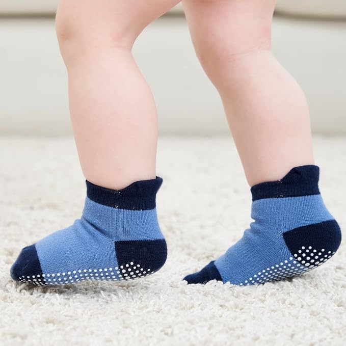 Zaples Baby Non Slip Grip Ankle Socks - Image 6
