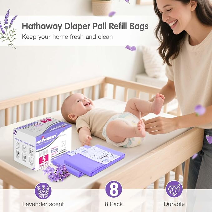 Diaper Pail Refill Bags Compatible - Image 4
