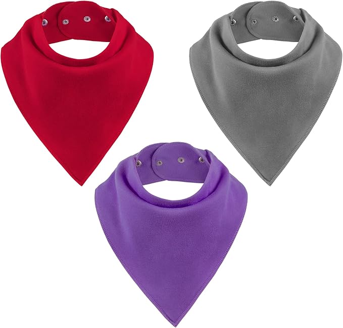 Adult Drool Bib for Special Needs, Large Elderly Bandana, Teen Bib for Women Men by Baby+Noah