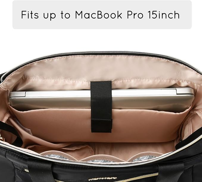 mommore Breast Pump Bag Diaper Tote Bag - Image 4
