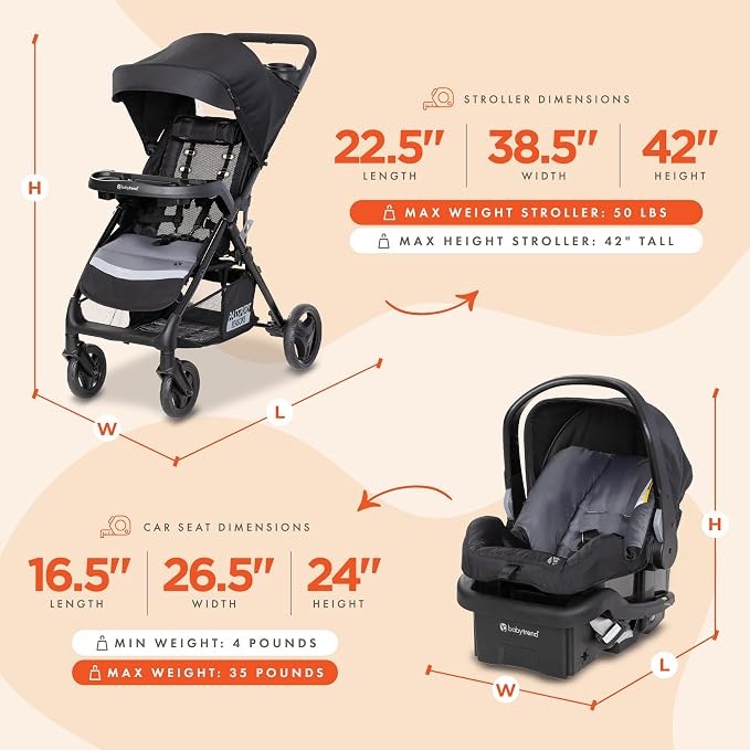 Baby Trend Passport Seasons Travel System - Image 3