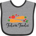 inktastic Future Foodie Cute Vegetable Baby Bib by Inktastic