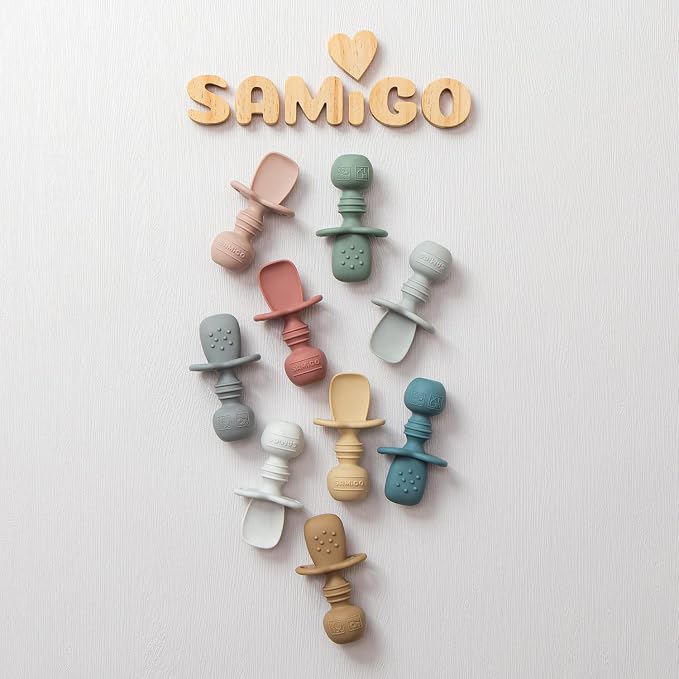 SAMiGO Silicone Baby Utensils - Image 7