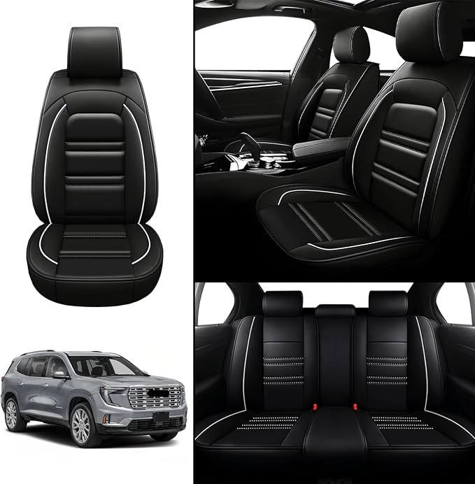 Seat Covers for gmc Acadia 2016-2025 | 5-Seats Leather Seat Covers - Image 2