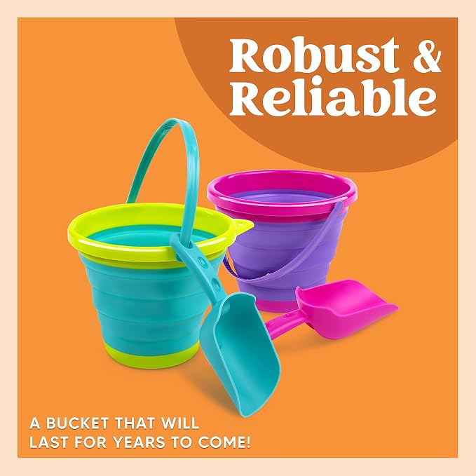 JOYIN Foldable Beach Bucket Set - Image 8
