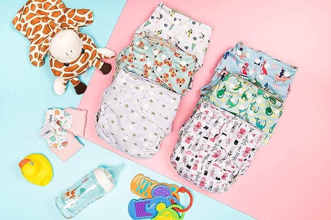 Simple Being Reusable Cloth Diapers, Double Gusset, One Size Adjustable - Image 3
