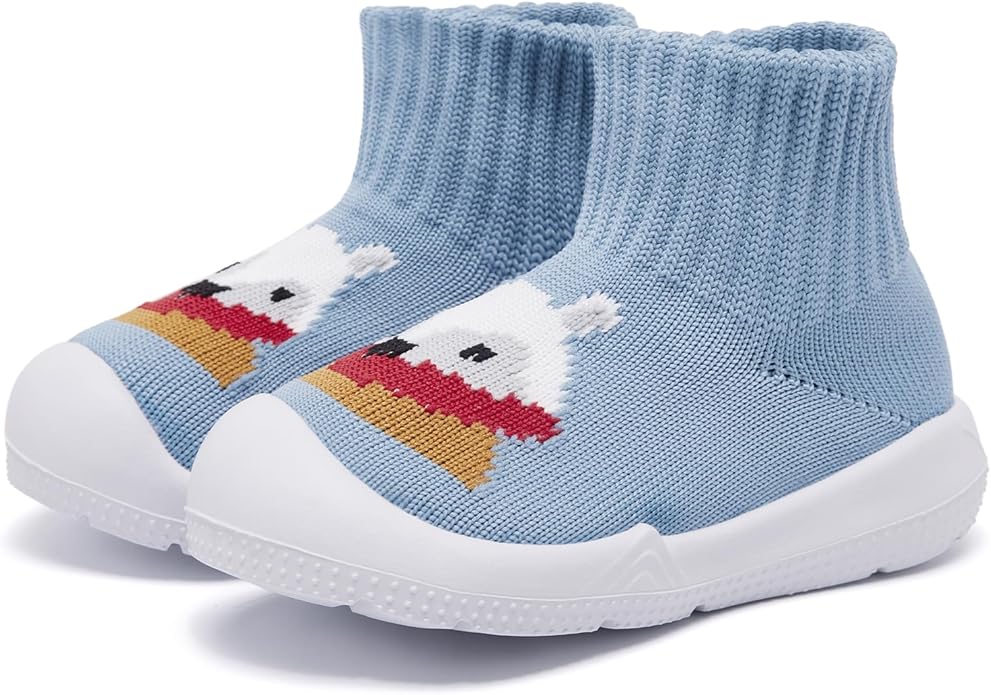 MORENDL Toddler Sock Shoes Baby Walking Shoes Infant Slippers Boys & Girls by MORENDL