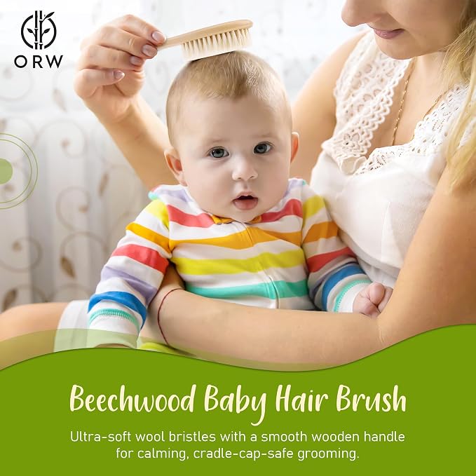 ORW OREN’S Baby Hair Brush - Image 2