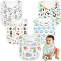 Organic Cotton Baby Bibs for Boys & Girls – Soft, Absorbent Teething & Drool by KiddyStar%C2%AE