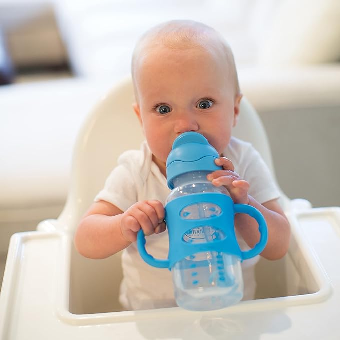 Dr. Brown's Milestones Wide-Neck Sippy Straw Bottle - Image 2