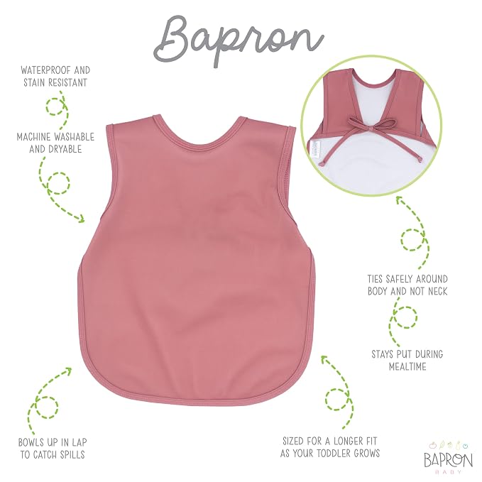 BapronBaby Minimalist Blush Bapron - Image 2