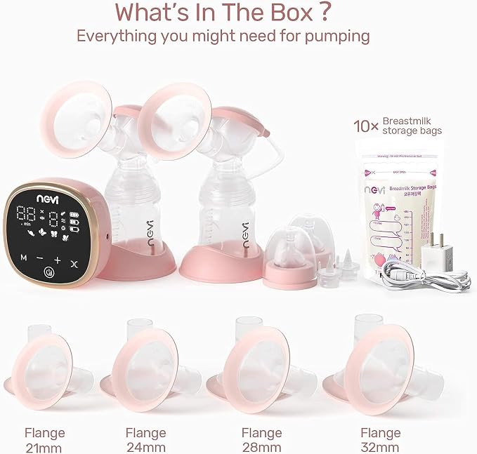 NCVI Electric Breast Pump 8782, Portable Hospital-Grade Double Pump - Image 9