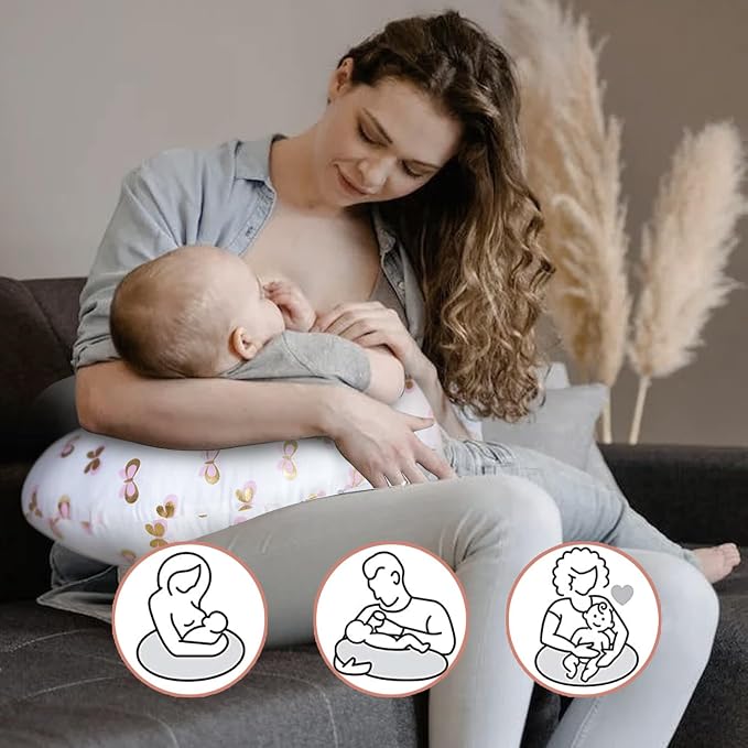 Little Grape Land Nursing Pillow, Breast Feeding Pillows - Image 2
