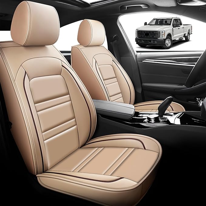 Seat Cover for Ford f250 2011-2025 | Car Seat Covers Front Seats, Waterproof - Image 2