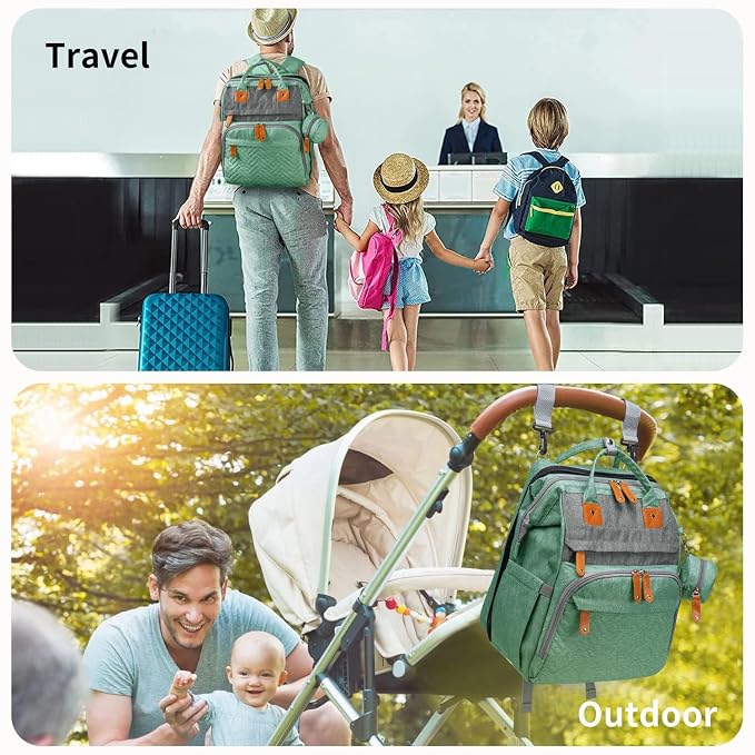 KABAQOO Diaper Bag Backpack - Image 7